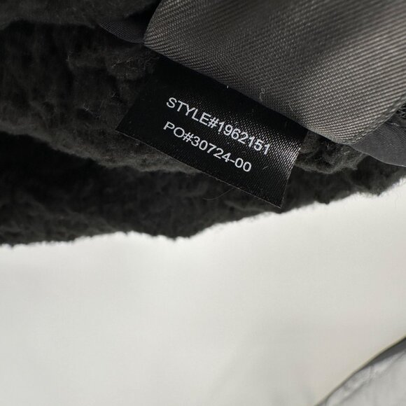 Prana Women's Esla Hooded Coat with Sherpa Lining size S Small Full Zip Black - Picture 6 of 8